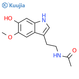 6-Hydroxy Melatonin structure