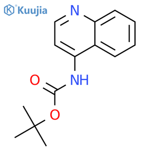 tert-Butyl quinolin-4-ylcarbamate structure