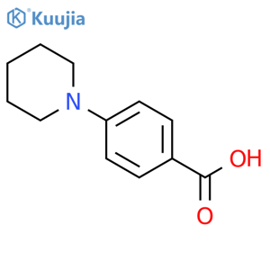 4-(Piperidin-1-yl)benzoic acid structure