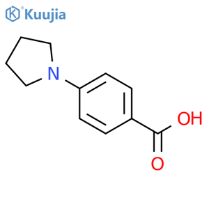 4-(Pyrrolidin-1-yl)benzoic acid structure