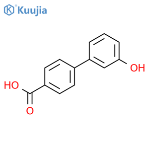 3'-Hydroxy-biphenyl-4-carboxylic Acid structure