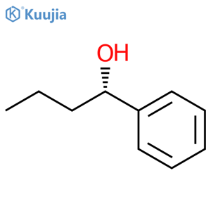 Benzenemethanol, a-propyl-, (aS)- structure