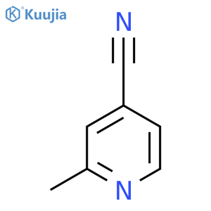 2-methylpyridine-4-carbonitrile structure