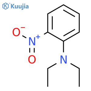 N,N-diethyl-2-nitroaniline structure