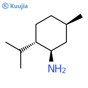 Cyclohexanamine,5-methyl-2-(1-methylethyl)-, (1R,2S,5R)- structure