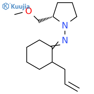 (2S)-2-(Methoxymethyl)-N-[2-(2-propen-1-yl)cyclohexylidene]-1-pyrrolidinamine structure