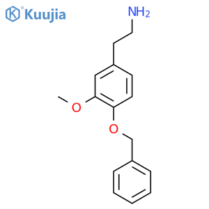 4-Benzyloxy-3-methoxyphenylethylamine structure