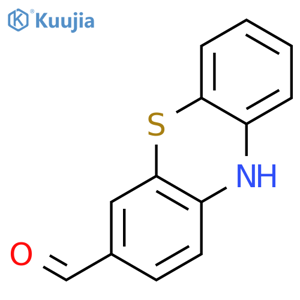 10H-Phenothiazine-3-carboxaldehyde structure