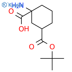 (1R,3S)-3-(Tert-Butoxycarbonylamino)cyclohexanecarboxylic Acid structure