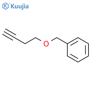 Benzene, [(3-butynyloxy)methyl]- structure