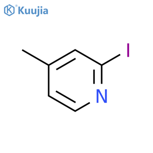 2-Iodo-4-methylpyridine structure