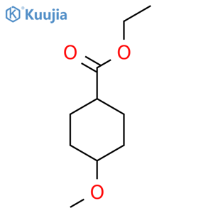 Ethyl 4-methoxycyclohexane-1-carboxylate structure