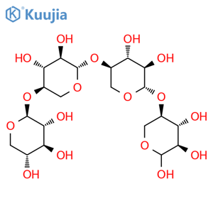 Xylotetraose structure