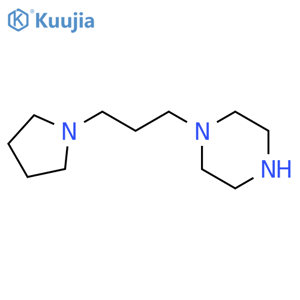 1-(3-Pyrrolidinopropyl)piperazine structure