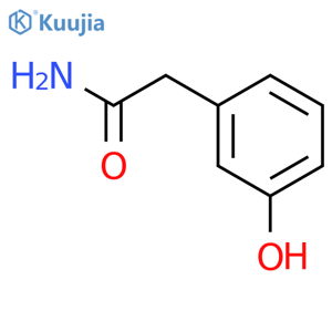 2-(3-Hydroxyphenyl)acetamide structure