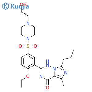 Hydroxy Vardenafil structure