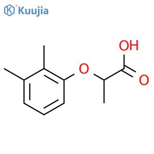 2-(2,3-Dimethylphenoxy)propanoic acid structure