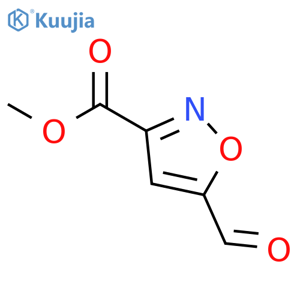 methyl 5-formylisoxazole-3-carboxylate structure