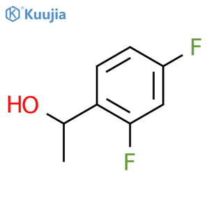 1-(2,4-difluorophenyl)ethan-1-ol structure