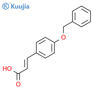 (2E)-3-4-(benzyloxy)phenylprop-2-enoic acid structure