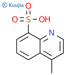 8-Quinolinesulfonicacid, 4-methyl- structure