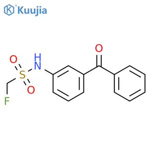 Methanesulfonamide,N-(3-benzoylphenyl)-1-fluoro- structure