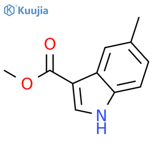 5-Methylindole-3-carboxylic acid methyl ester structure