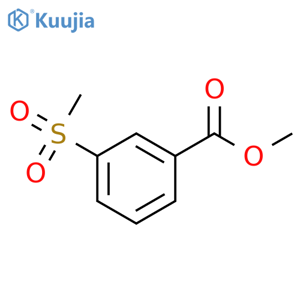 Methyl 3-(methylsulfonyl)benzoate structure