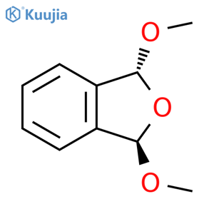 Isobenzofuran, 1,3-dihydro-1,3-dimethoxy-, (1R,3R)-rel- structure