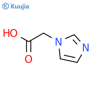 Imidazol-1-yl-acetic Acid structure