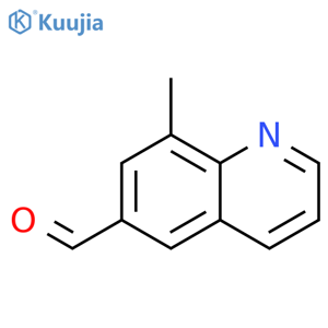 8-methylquinoline-6-carbaldehyde structure