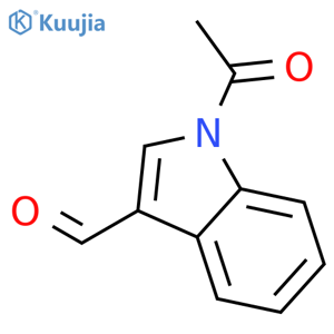 1-Acetyl-1H-indole-3-carbaldehyde structure