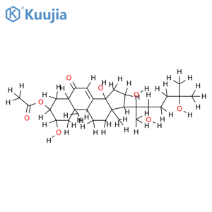3-O-Acetyl-20-hydroxyecdysone structure