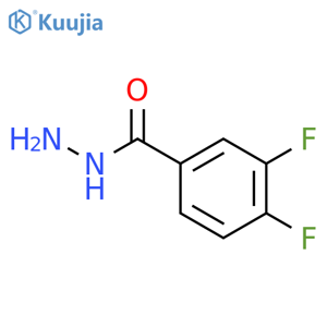 3,4-Difluorobenzhydrazide structure