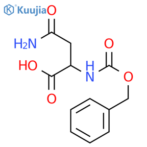 Z-Asn-OH structure