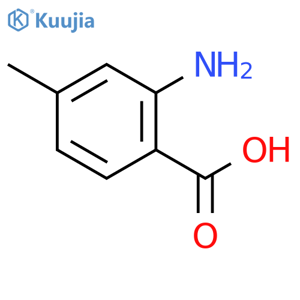 2-Amino-4-methylbenzoic acid structure