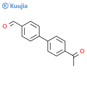 4'-acetyl-biphenyl-4-carbaldehyde structure