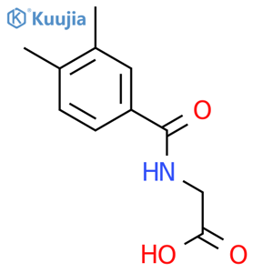 2-(3,4-Dimethylphenyl)formamidoacetic Acid structure