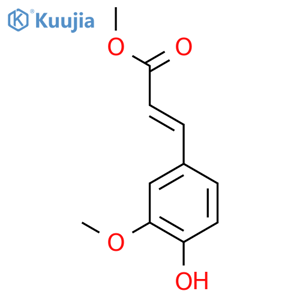 Ferulic acid methyl ester structure