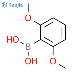 2,6-Dimethoxyphenylboronic acid structure