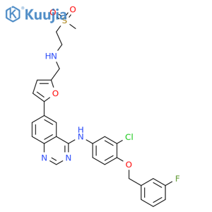 Lapatinib structure