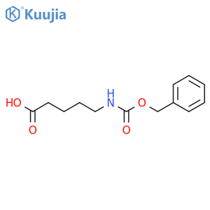 5-{[(benzyloxy)carbonyl]amino}pentanoic acid structure