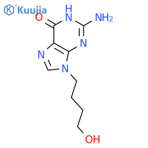 9-(4-Hydroxybutyl)guanine structure