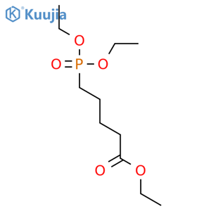 Diethyl [4-(ethoxycarbonyl)butyl]phosphonate structure