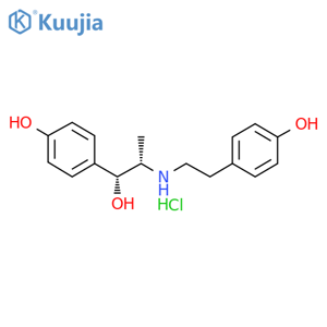 Ritodrine hydrochloride structure