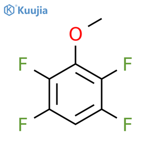 1,2,4,5-tetrafluoro-3-methoxybenzene structure