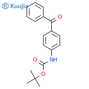 tert-Butyl (4-benzoylphenyl)carbamate structure