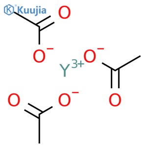 Yttrium triacetate structure