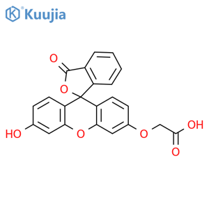 Fluorescein-O'-acetic Acid structure