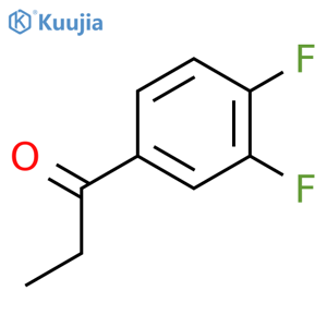 1-(3,4-difluorophenyl)propan-1-one structure